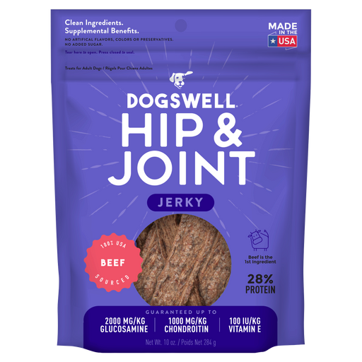 Dogswell Hip & Joint Jerky Beef Dog Treats