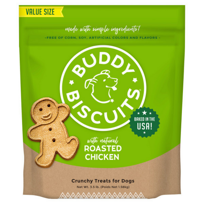 Buddy Biscuits Crunchy Roasted Chicken Dog Treats