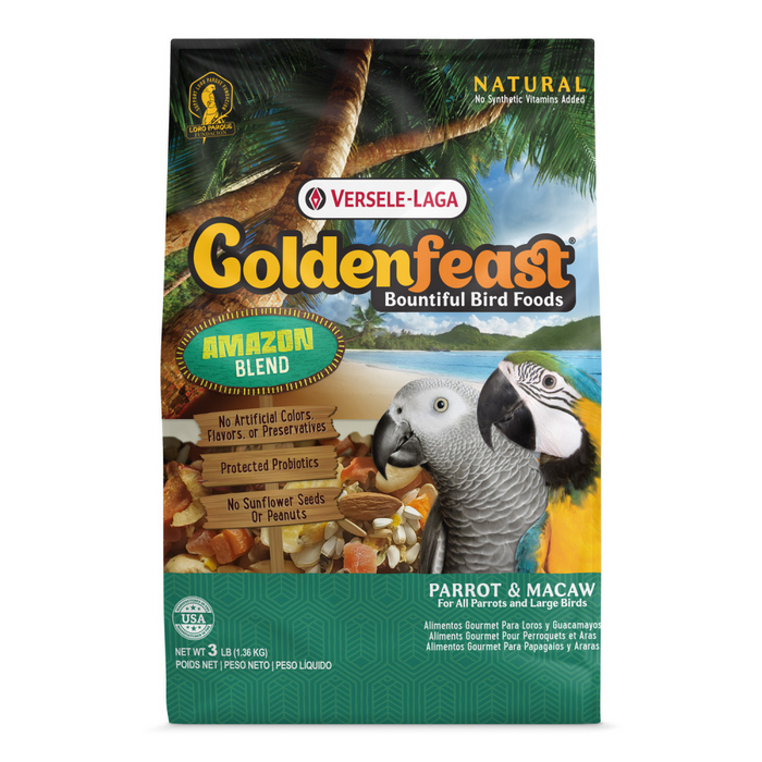 Higgins Versele-Laga Goldenfeast Amazon Blend for Parrots & Macaws