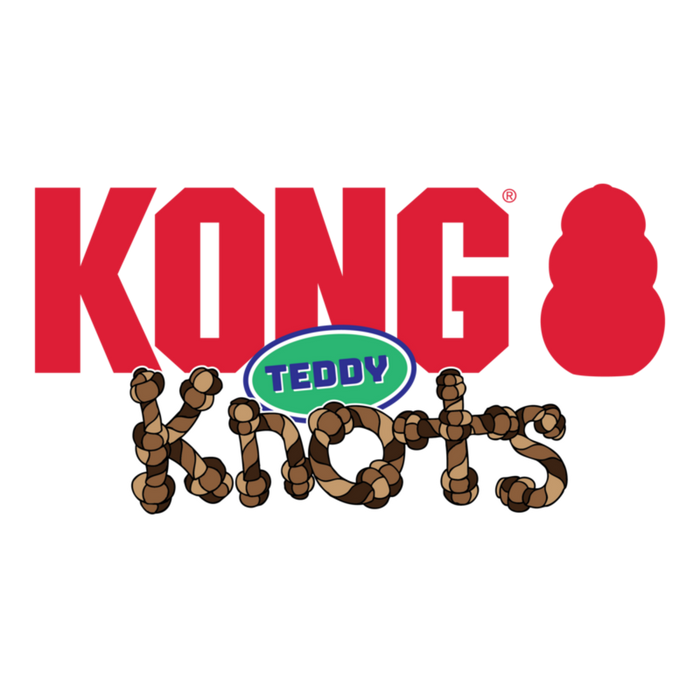 Kong Knots Teddy Assorted Dog Toy