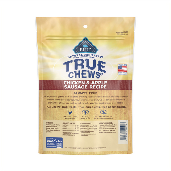 Blue Buffalo Truechews Chicken & Apple Sausage Dog Treats