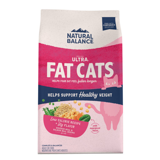 Natural Balance Original Ultra Fat Cats Chicken Meal & Salmon Meal Recipe Dry Cat Food