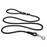 Curli Stretch Comfort Leash Black