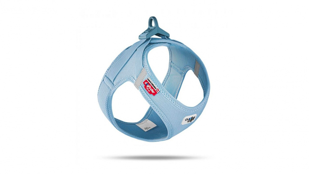 Curli Vest Harness curli Clasp Air-Mesh Skyblue