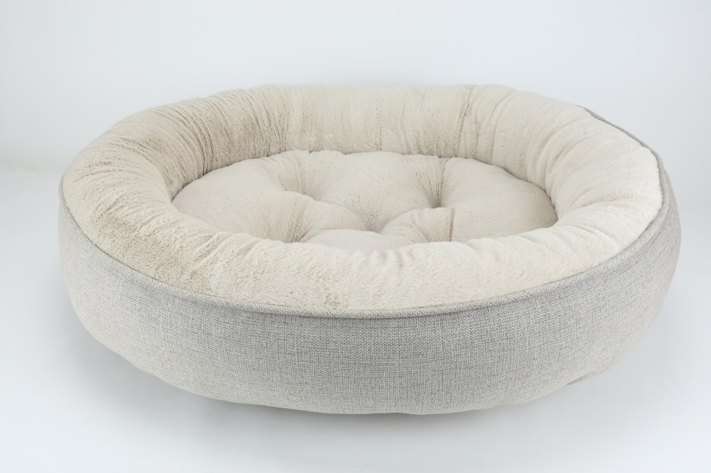 Arlee Pet Products Duncan Oval Almond Tan Bed