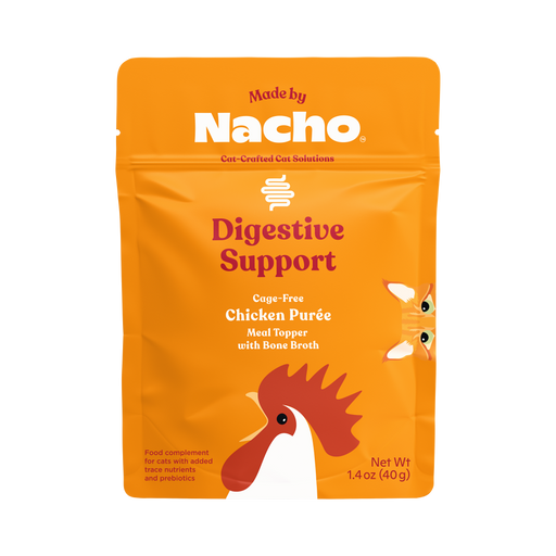 Made By Nacho Digestive Support Cage-Free Chicken Puree Meal Topper With Bone Broth