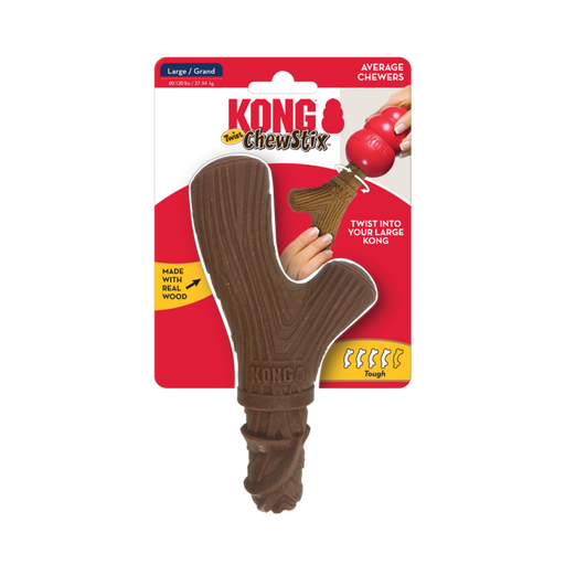 Kong Chewstix Twist Dog Toy