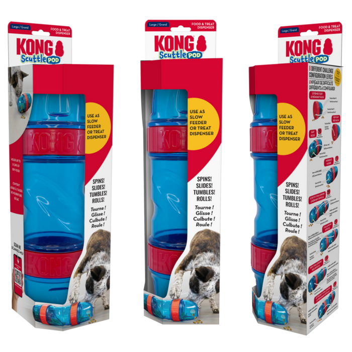 Kong Scuttle Pod Dog Feeder