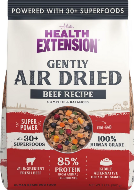 Health Extension Gently Air Dried Beef Recipe Dog Food