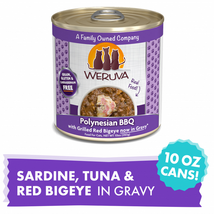 Weruva Polynesian BBQ With Grilled Red Big Eye Canned Cat Food