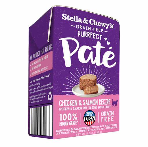 Stella & Chewy's Purrfect Pate Chicken & Salmon Medley Recipe Wet Cat Food