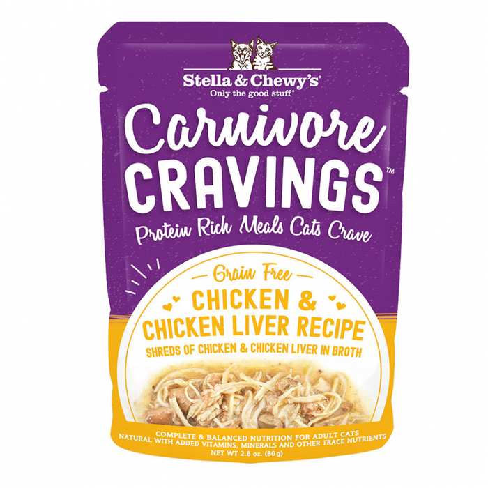 Stella & Chewy's Carnivore Cravings Chicken & Chicken Liver Recipe Wet Cat Food