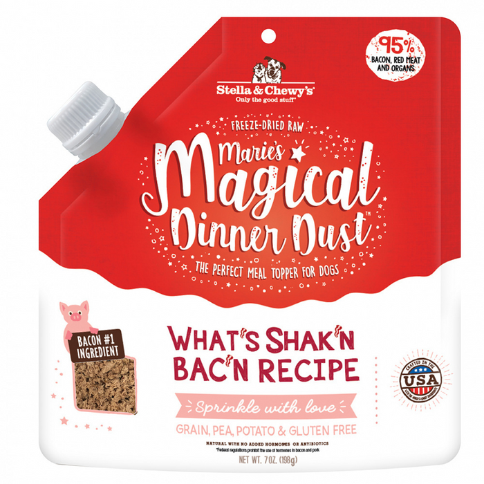 Stella & Chewy's Marie's Magical Dinner Dust What's Shak'n Bak'n Dog Food Topper