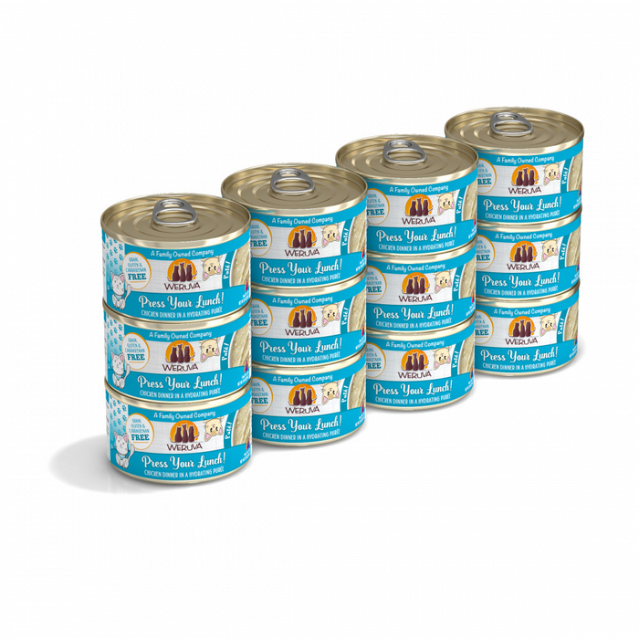 Weruva Classic Cat Pate Press Your Lunch! with Chicken Canned Cat Food