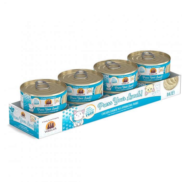 Weruva Classic Cat Pate Press Your Lunch! with Chicken Canned Cat Food