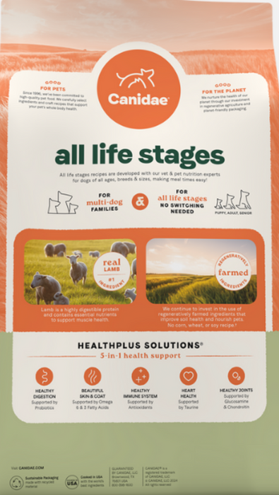 Canidae All Life Stages Lamb & Ancient Grains Dog Food