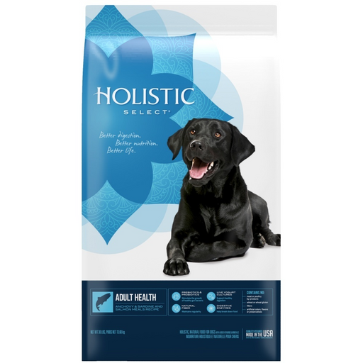 Holistic Select Natural Adult Health Anchovy, Sardine, and Salmon Meal Recipe Dry Dog Food