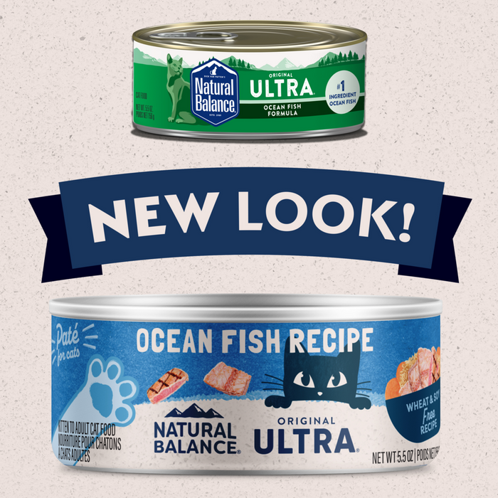 Natural Balance Original Ultra Ocean Fish Recipe Canned Wet Cat Food