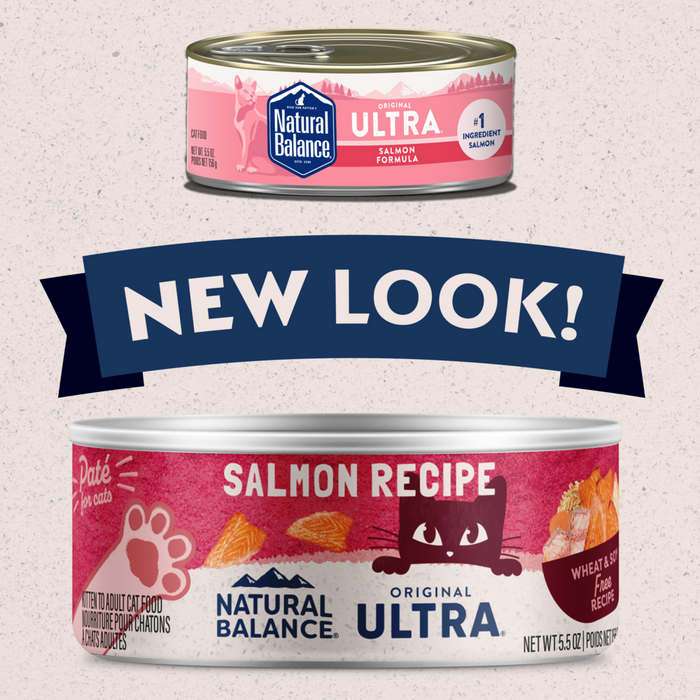 Natural Balance Original Ultra Salmon Recipe Canned Wet Cat Food