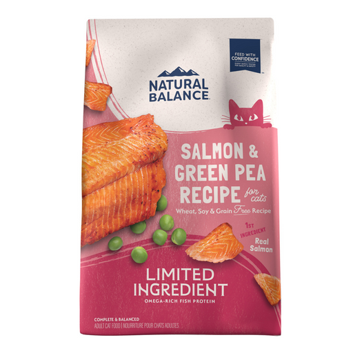 Natural Balance Limited Ingredient Grain Free Salmon & Green Pea Recipe Dry Cat Food