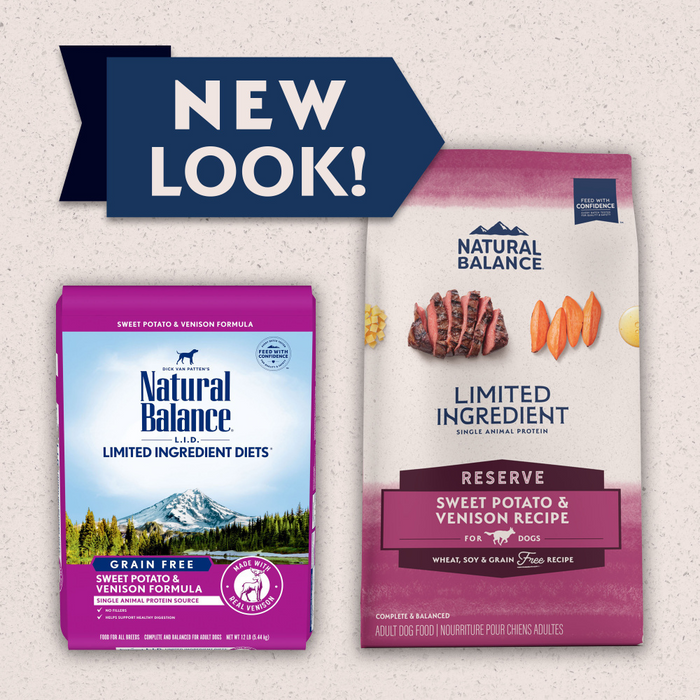 Natural Balance Limited Ingredient Reserve Grain Free Sweet Potato & Venison Recipe Dry Dog Food