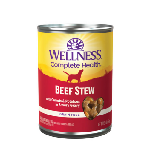 Wellness Grain Free Natural Beef Stew with Carrots & Potato Wet Canned Dog Food