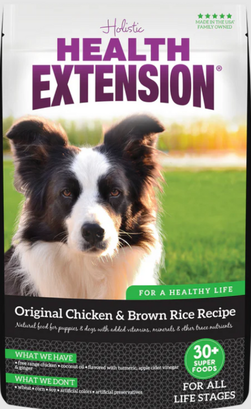 Health Extension Original Chicken and Brown Rice Dry Dog Food