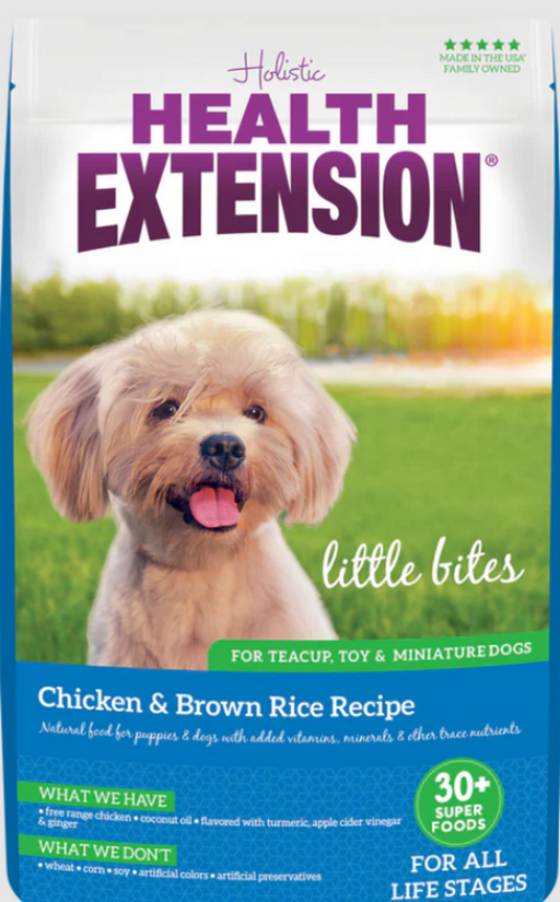 Health Extension Little Bites Chicken and Brown Rice Dry Dog Food