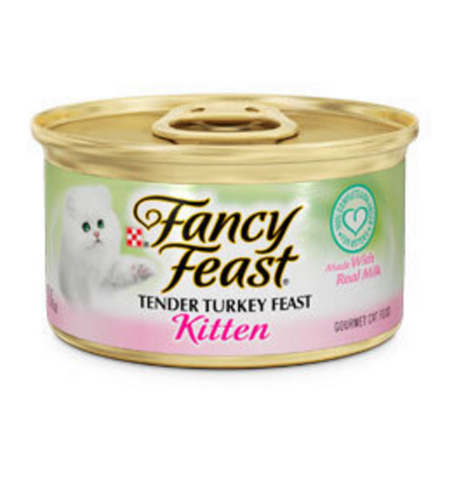 Fancy Feast Kitten Tender Turkey Feast Canned Cat Food