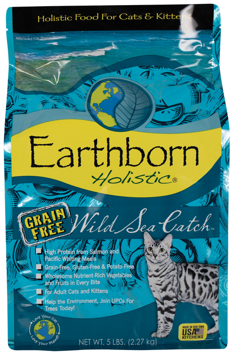 Earthborn Holistic Wild Sea Catch Grain Free Natural Cat Food