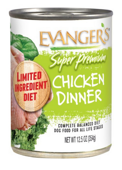 Evangers Super Premium Chicken Dinner Canned Dog Food