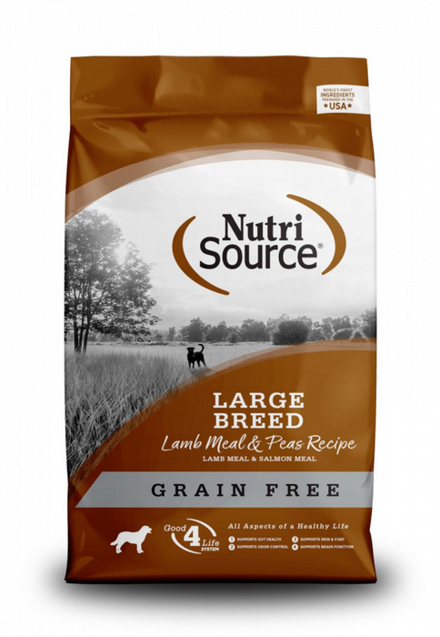 NutriSource Grain Free Large Breed Lamb Dry Dog Food