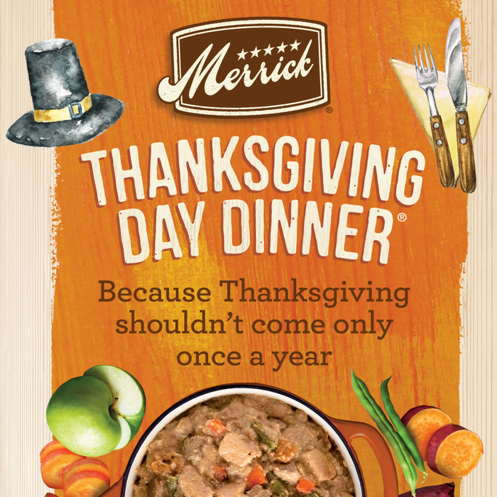 Merrick Grain Free Thanksgiving Day Dinner Canned Dog Food