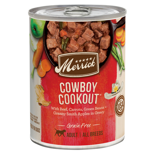 Merrick Grain Free Cowboy Cookout Canned Dog Food