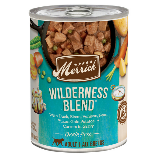 Merrick Grain Free Wilderness Blend Canned Dog Food