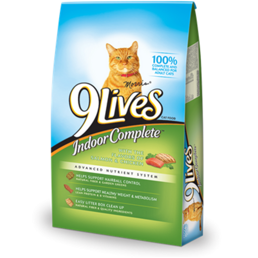 9 Lives Indoor Complete Dry Cat Food