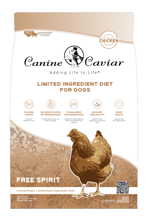 Canine Caviar Free Spirit Holistic Alkaline Entree Dry Dog Food