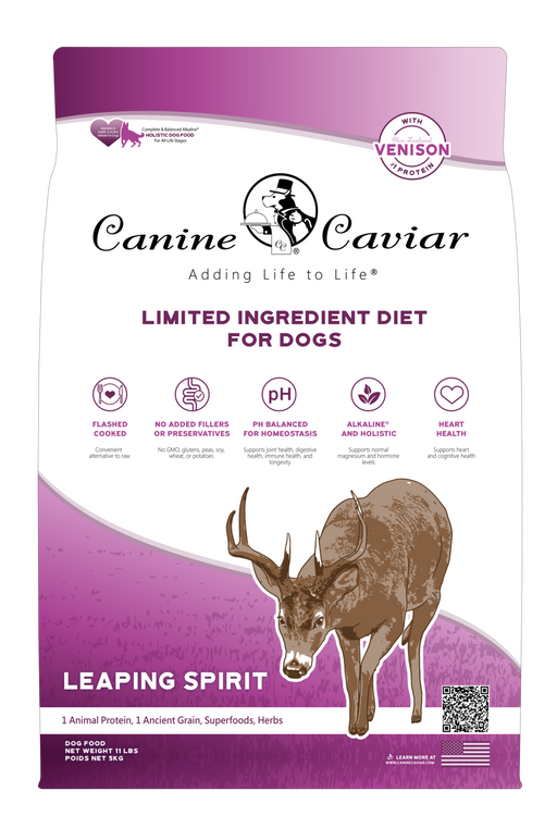 Canine Caviar Leaping Spirit Holistic Grain Free Entree Dry Dog Food