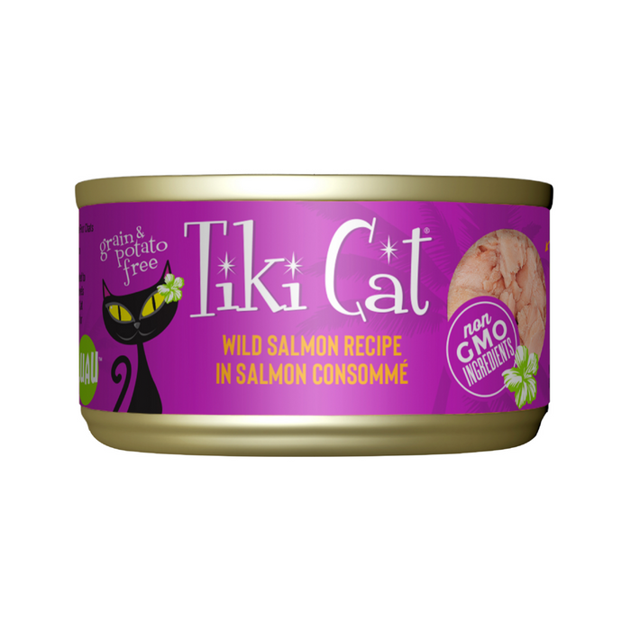 Tiki Cat Luau Grain Free Wild Salmon In Salmon Consomme Canned Cat Food