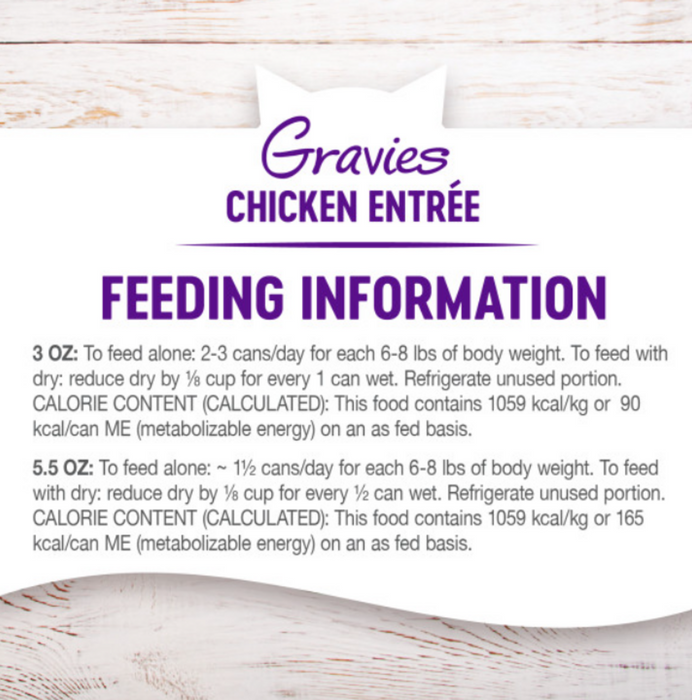 Wellness Natural Grain Free Gravies Chicken Dinner Canned Cat Food