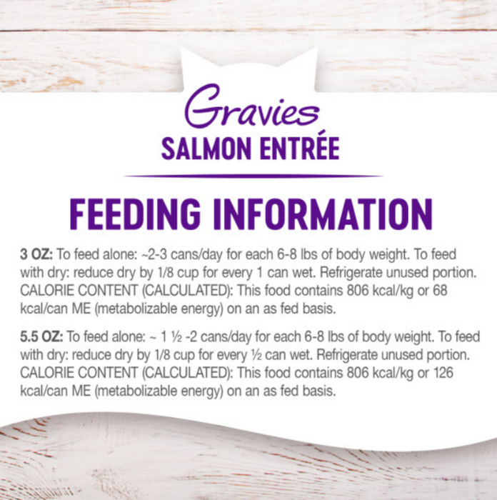 Wellness Natural Grain Free Gravies Salmon Dinner Canned Cat Food