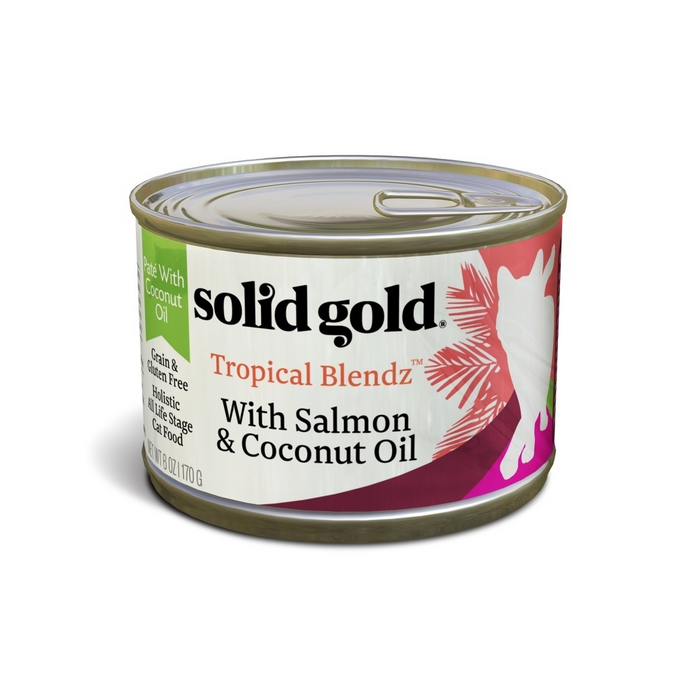 Solid Gold Tropical Blendz Grain Free Pate with Salmon & Coconut Oil Canned Cat Food