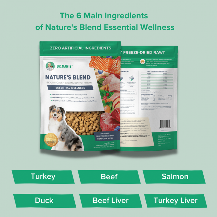 Dr. Marty Nature's Blend Small Breed Freeze Dried Raw Dog Food