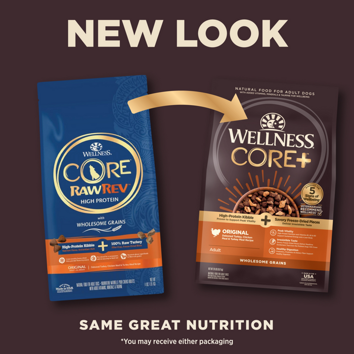 Wellness CORE RawRev Wholesome Grains Original Recipe Dry Dog Food