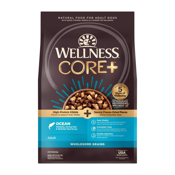 Wellness CORE RawRev Wholesome Grains Ocean Recipe Dry Dog Food