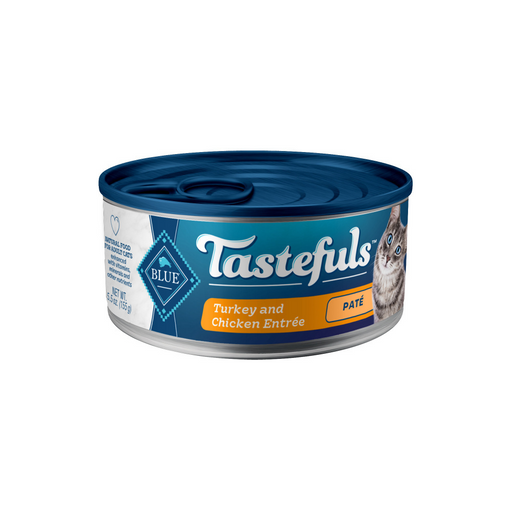 Blue Buffalo Tastefuls Adult Pate Turkey & Chicken Entree Wet Cat Food