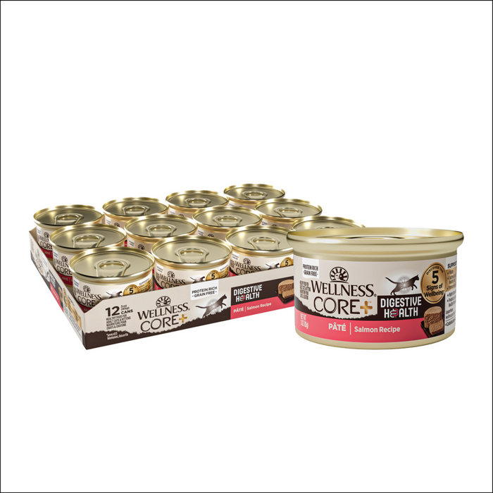 Wellness Core Digestive Health Salmon Pate Recipe Canned Cat Food