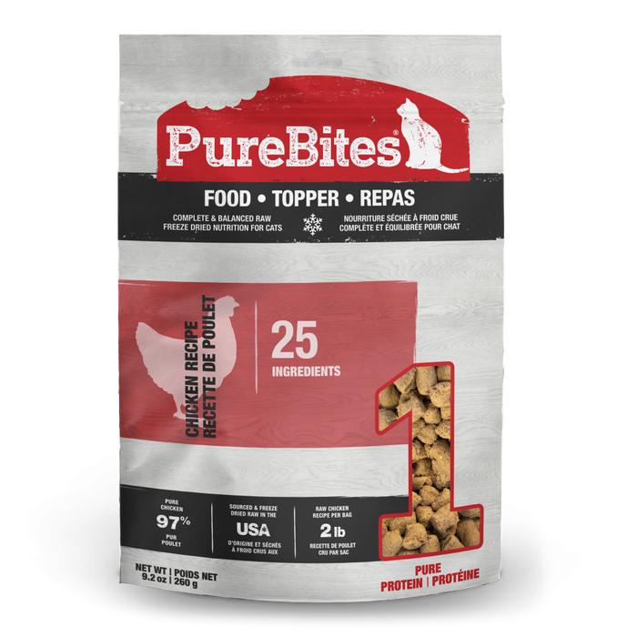 PureBites Cat Food Topper Chicken Recipe