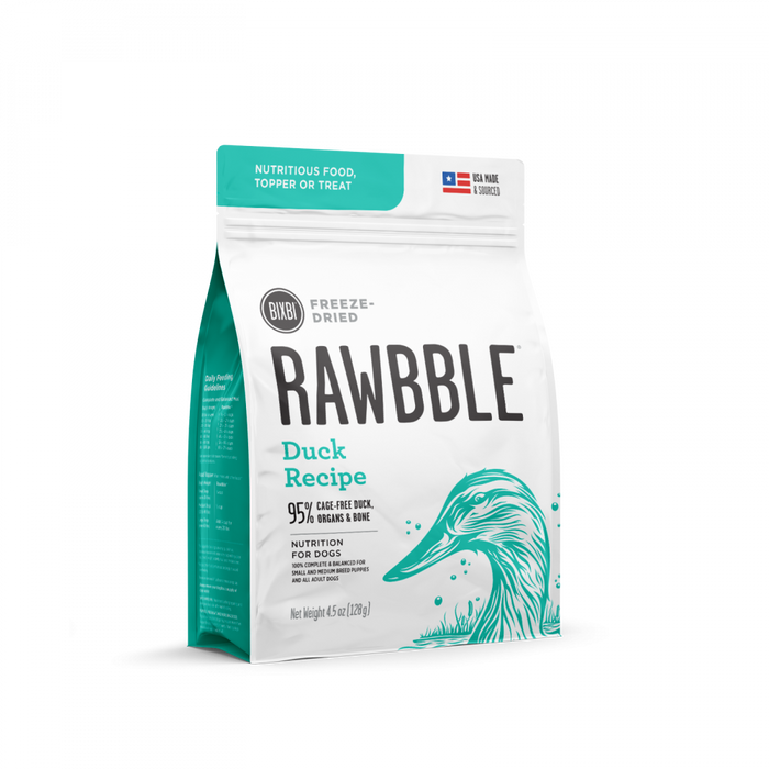 BIXBI Rawbble Freeze Dried Duck