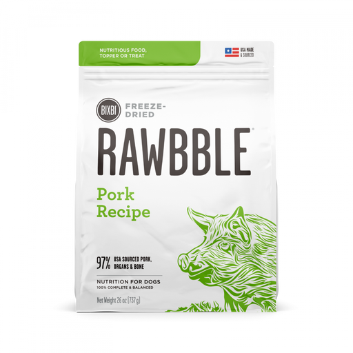 BIXBI Rawbble Freeze Dried Pork